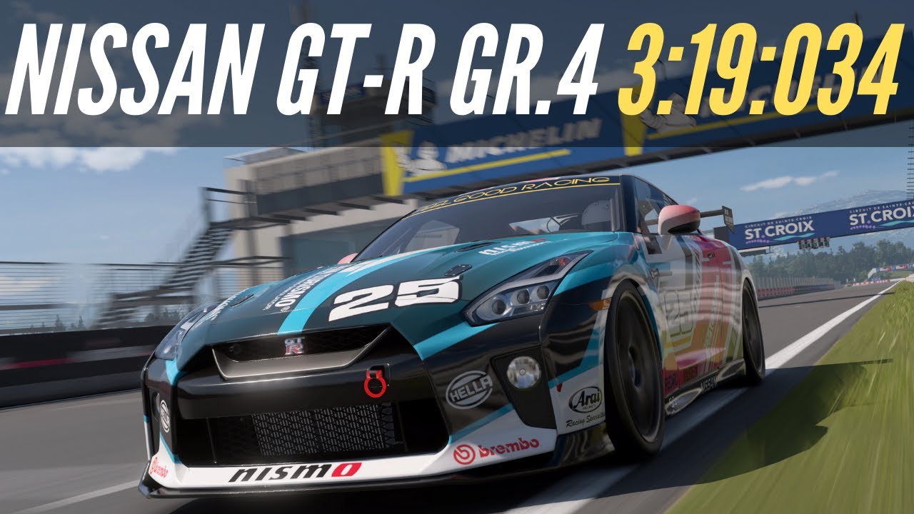 Gran Turismo 7: Daily Race Sainte-Croix A | Nissan GT-R Gr. 4 Hotlap [4K]