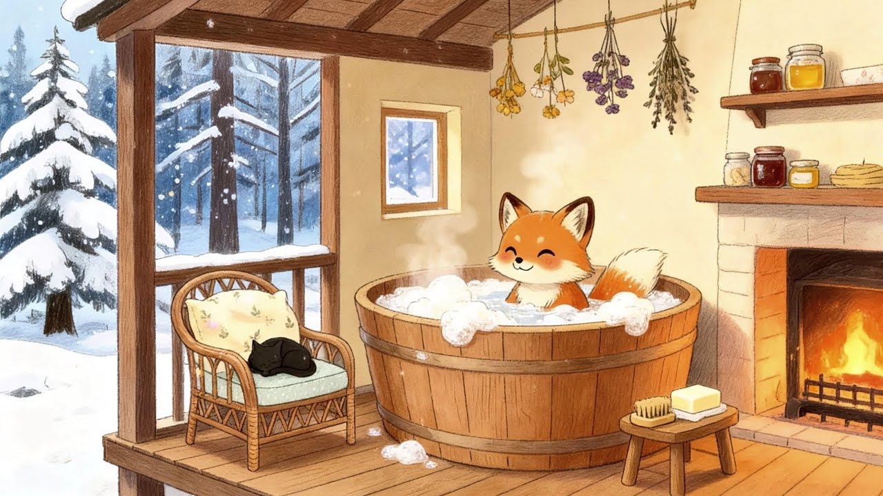 Goodbye Winter ❄️ Soft Lo-Fi Piano for Peaceful Focus & Reflection