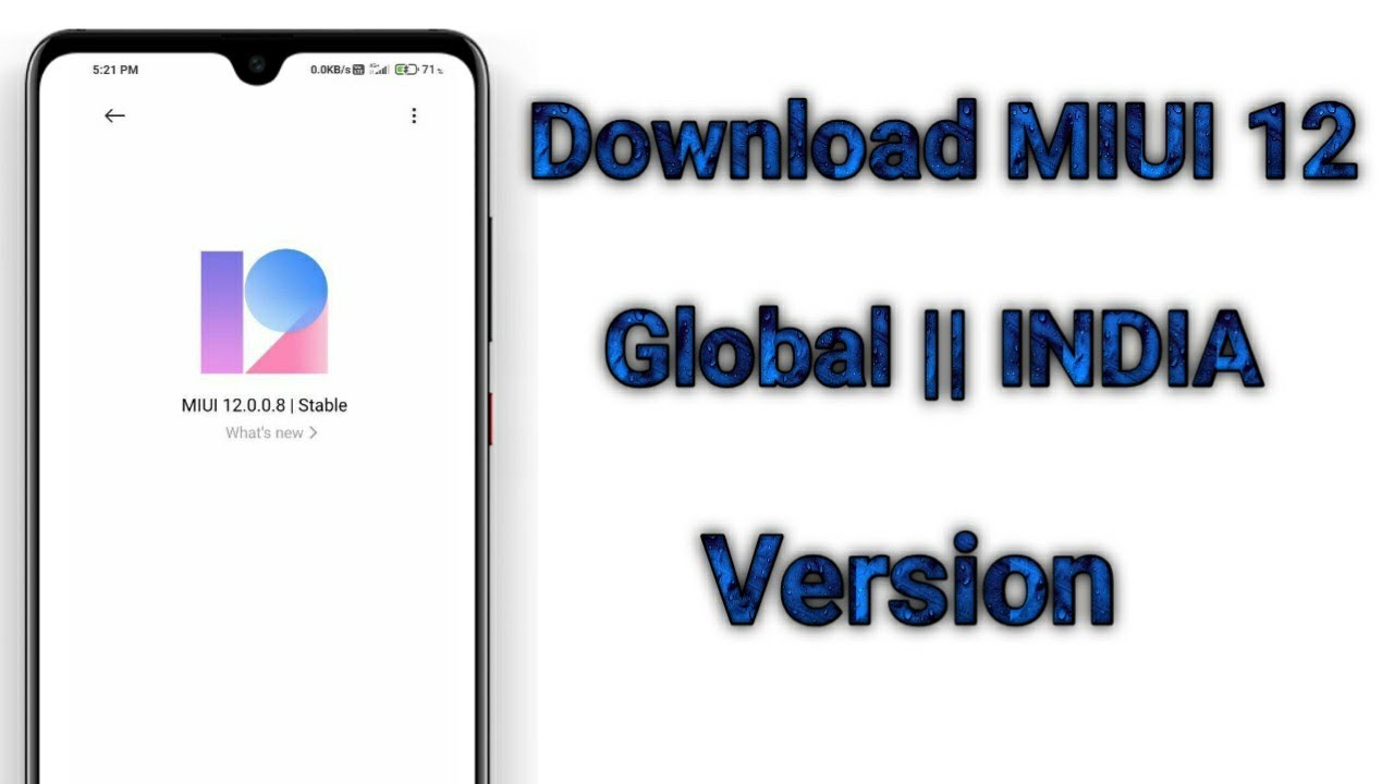 How to Download MIUI 12 Global Version and Indian  Version | MIUI 12 Stable Update Roll Out Start