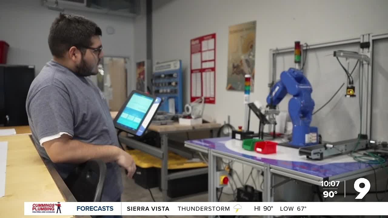 Pima JTED adds artificial intelligence program and new robot in robotics program