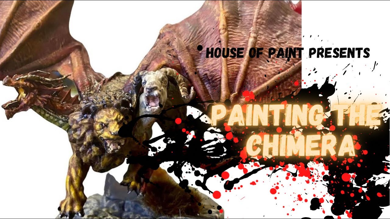 How to paint the NOLZUR’S CHIMERA 🦁🐲🐏