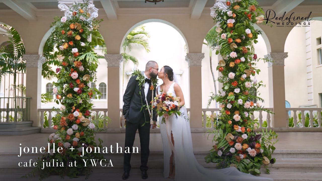 Cafe Julia Hawaii // Oahu, Hawaii Wedding Film