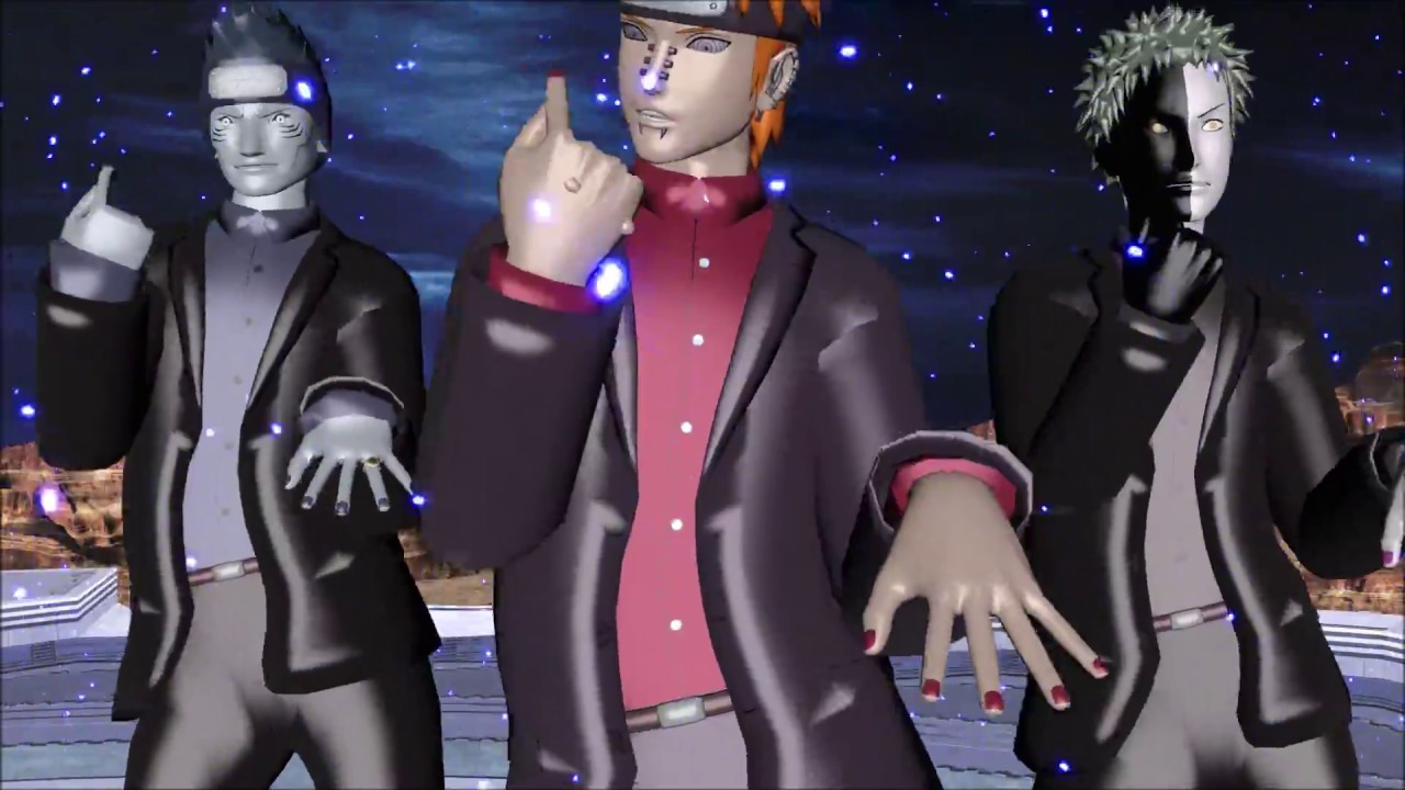 【 MMD Naruto 】 Akatsuki 『 BBoom BBoom 』