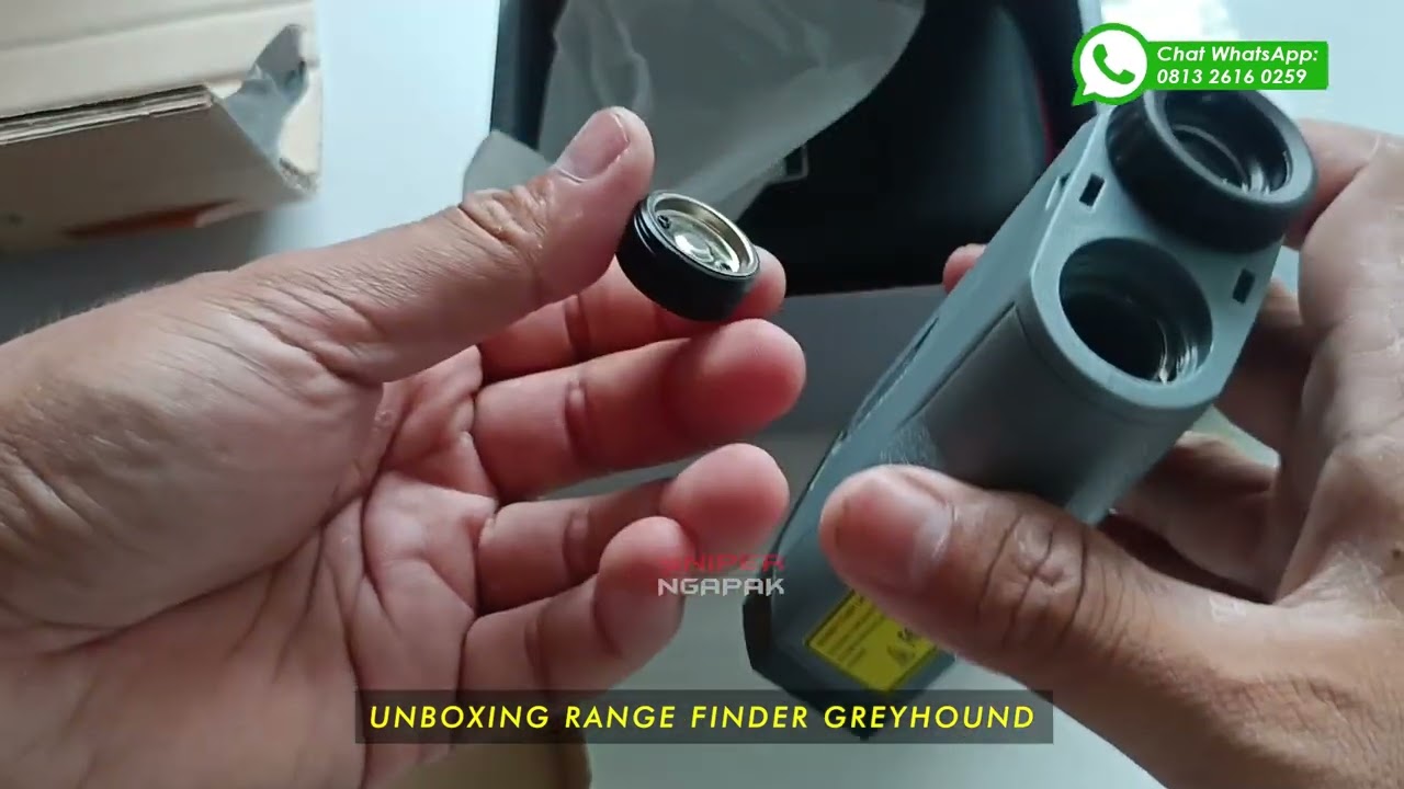 UNBOXING RANGE FINDER GREYHOUND