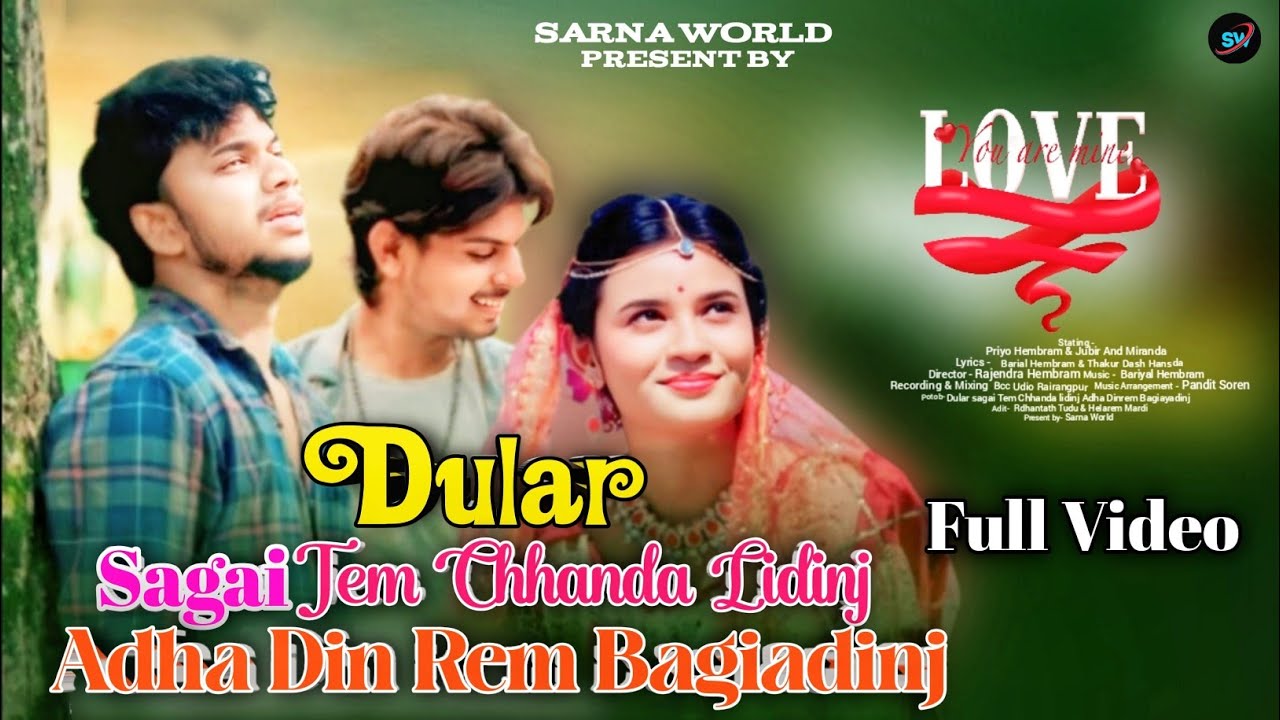 Dular Sagai Tem Chhanda Lidinj Adha Din Rem Bagiadinj||New Santali Video Song 2025||Priyo & Miranda 