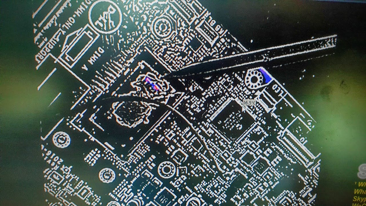 Dell Inspiron 15 5567 P66F Not Turning On after DC Jack Replaced Shorted PCH/CPU
