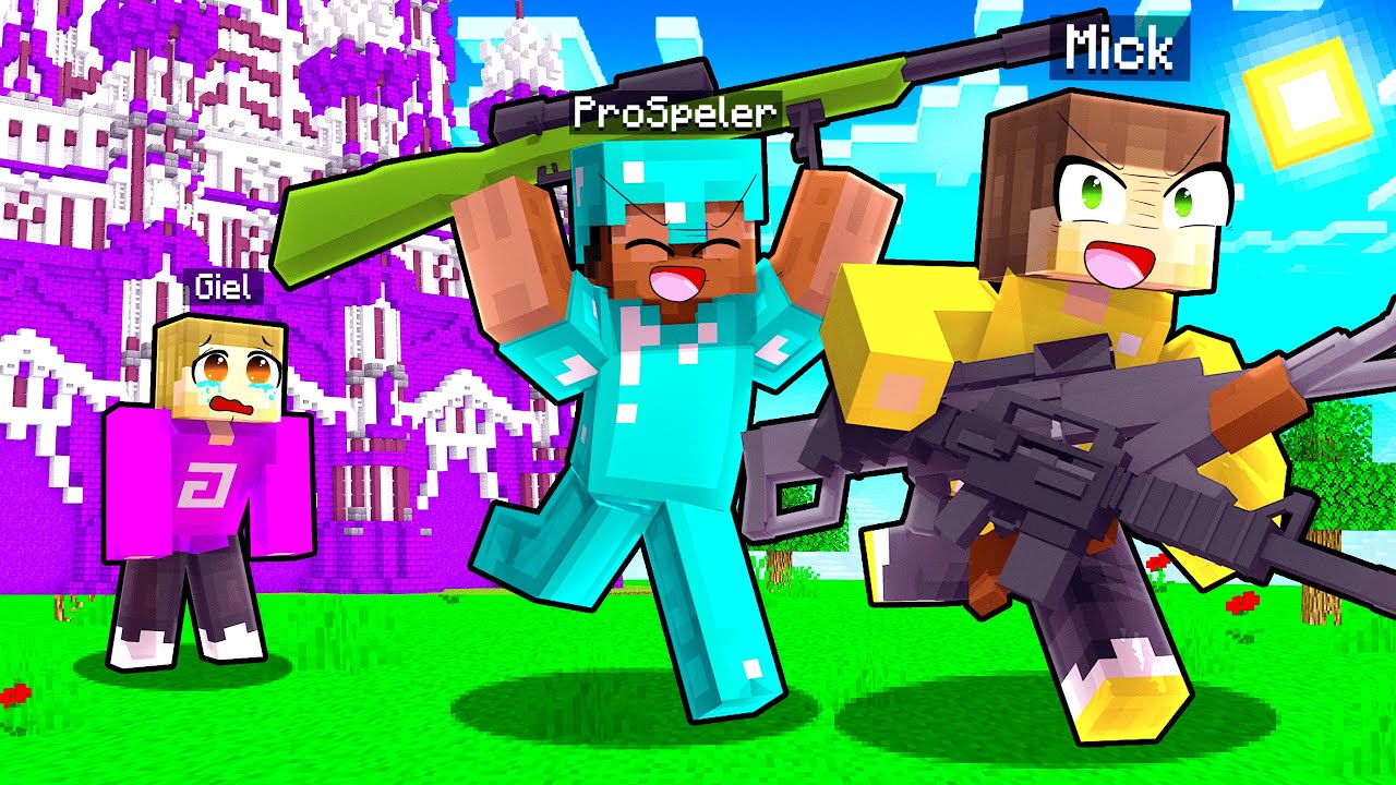 Giel Zijn Wapens Stelen In Minecraft (Survival)