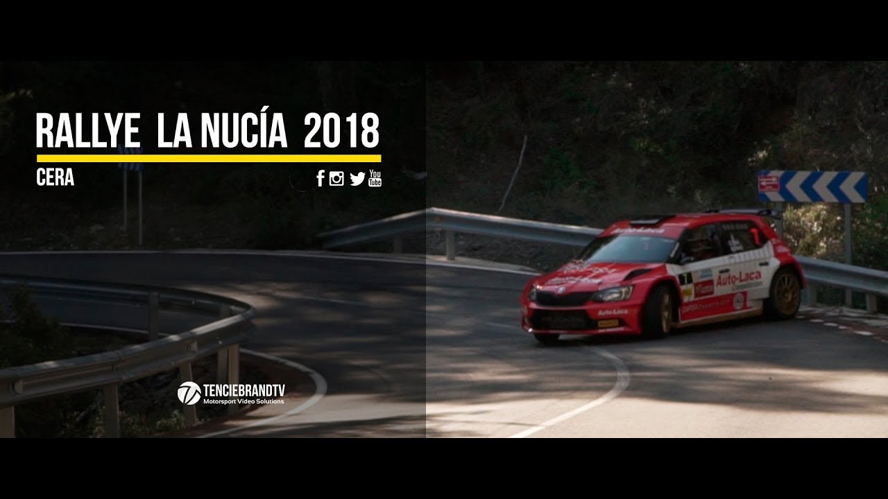 [CERA] Rallye La Nucía - Mediterráneo 2018 | EPIC | TenciebrandTV