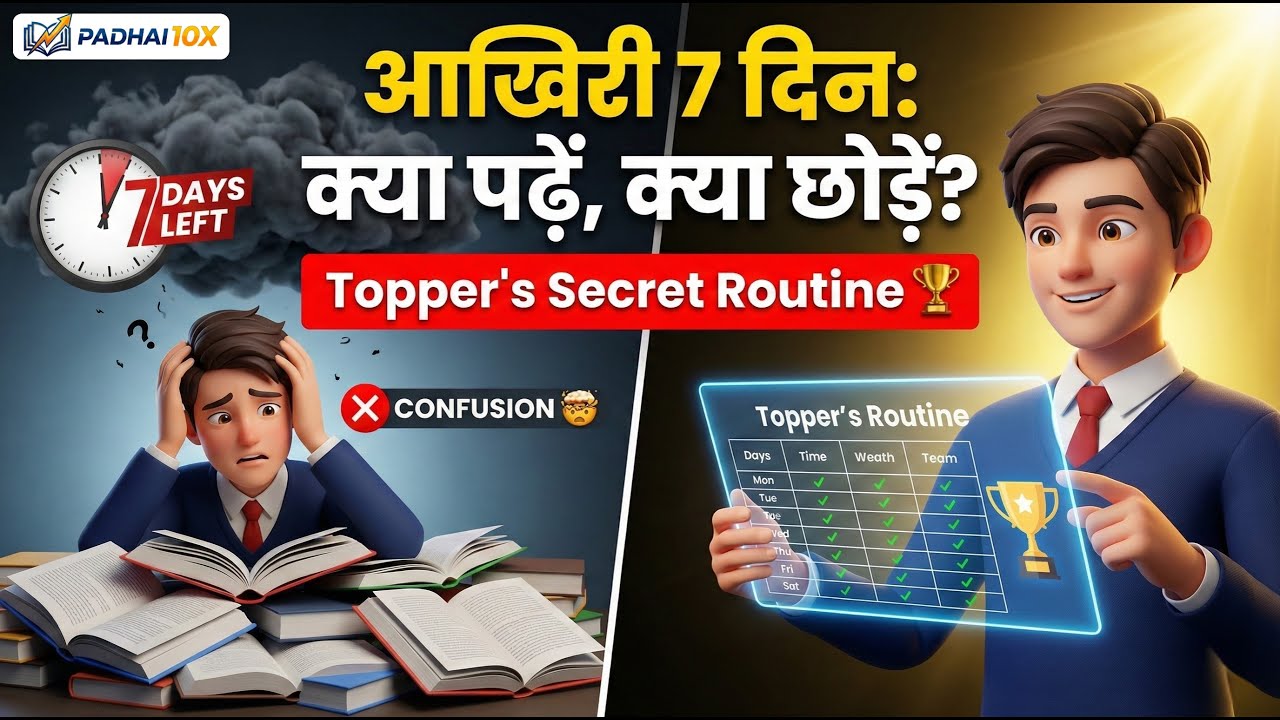 CTET 2026 Last 7 Days Strategy 🏆 | Topper Routine: क्या पढ़ें, क्या छोड़ें? | Sleep-Eat-Revise Plan