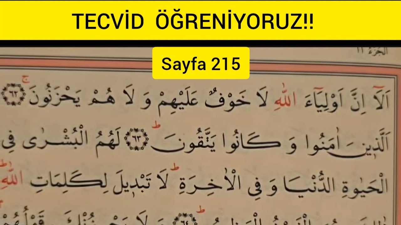 Kur'an-ı Kerim yeni öğrenenler / Sayfa215