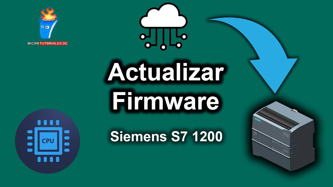 Actualizar Firmware PLC Siemens | S7 1200