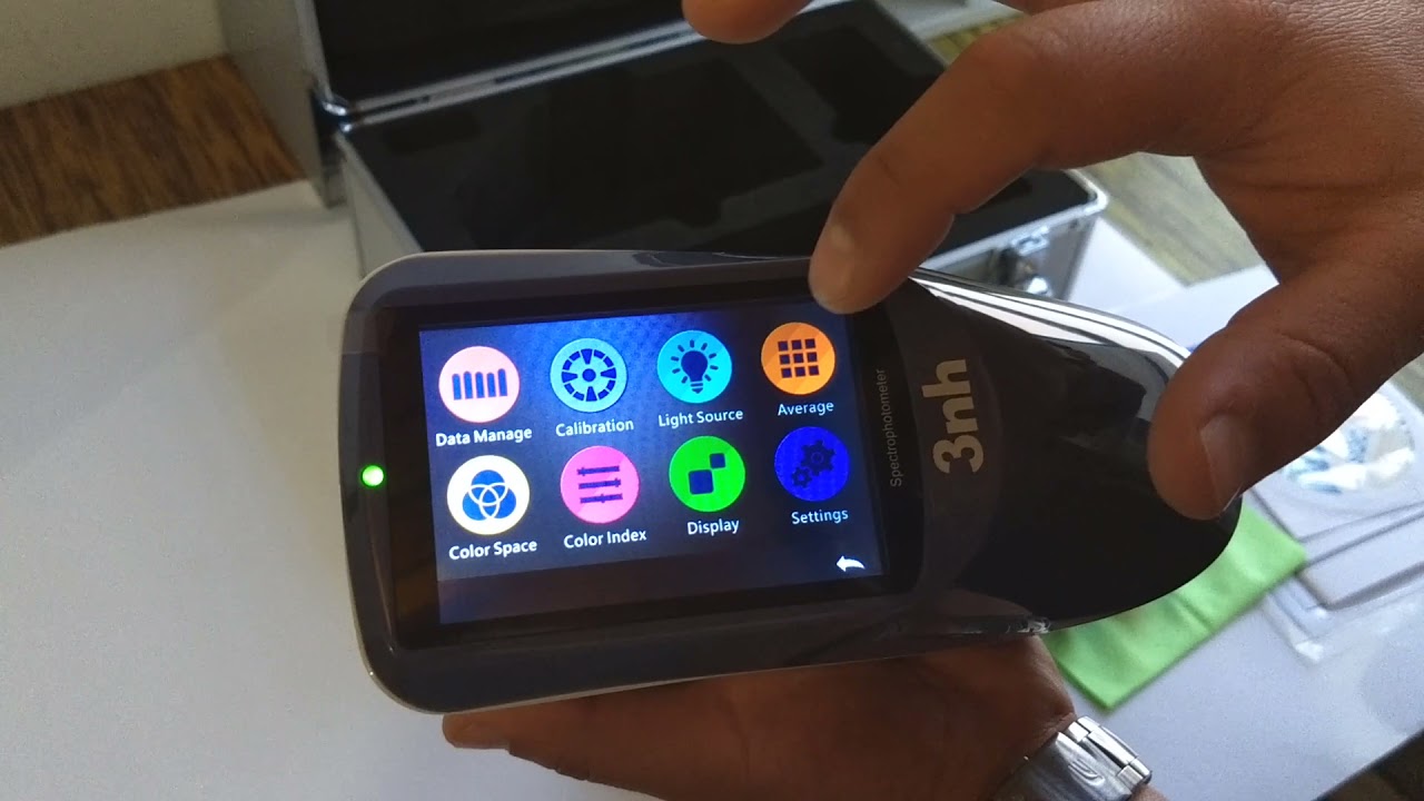 Espectrofotómetro 3nh Uso y Funciones