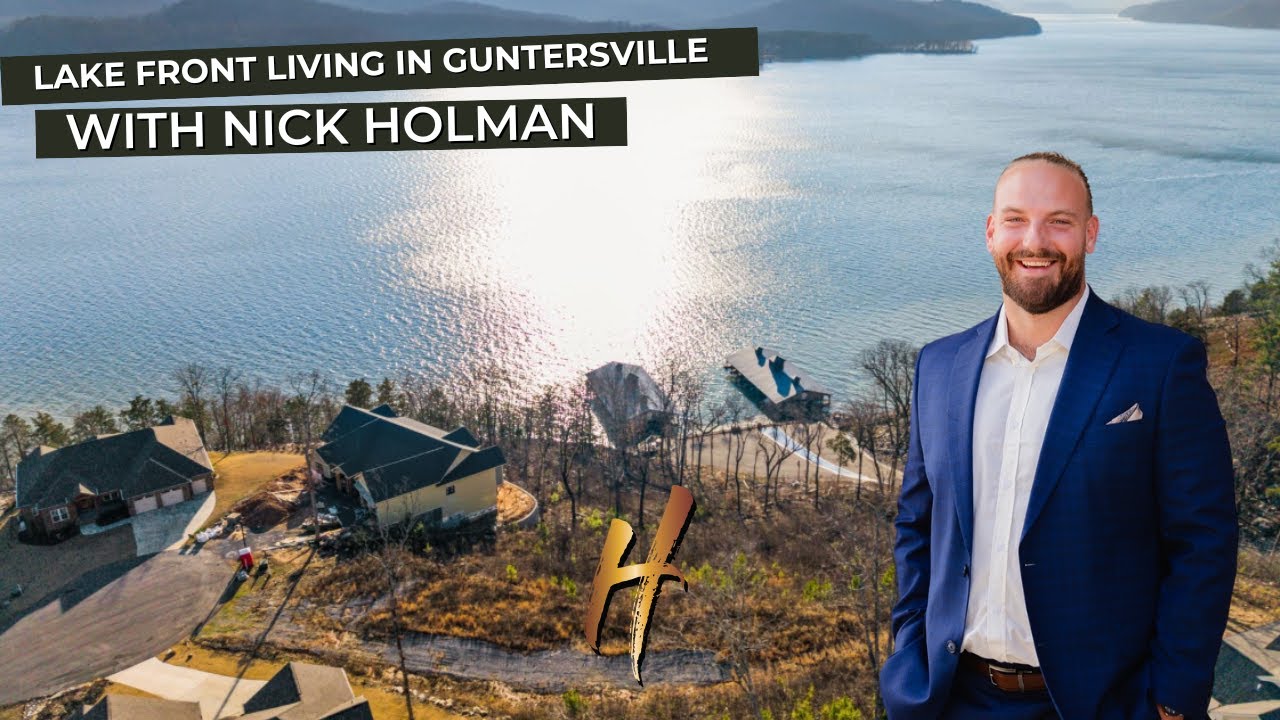 Living in Guntersville AL | Holiday Weekends on Lake Guntersville | 190 Ryan Dr | 1.16 AC Water View