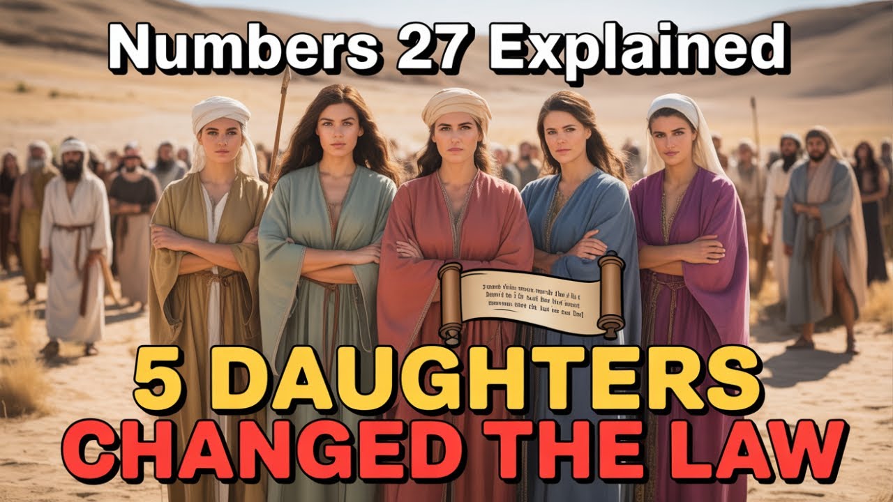 Numbers Chapter 27 Explained (How 5 Daughters Changed Biblical Law Forever)