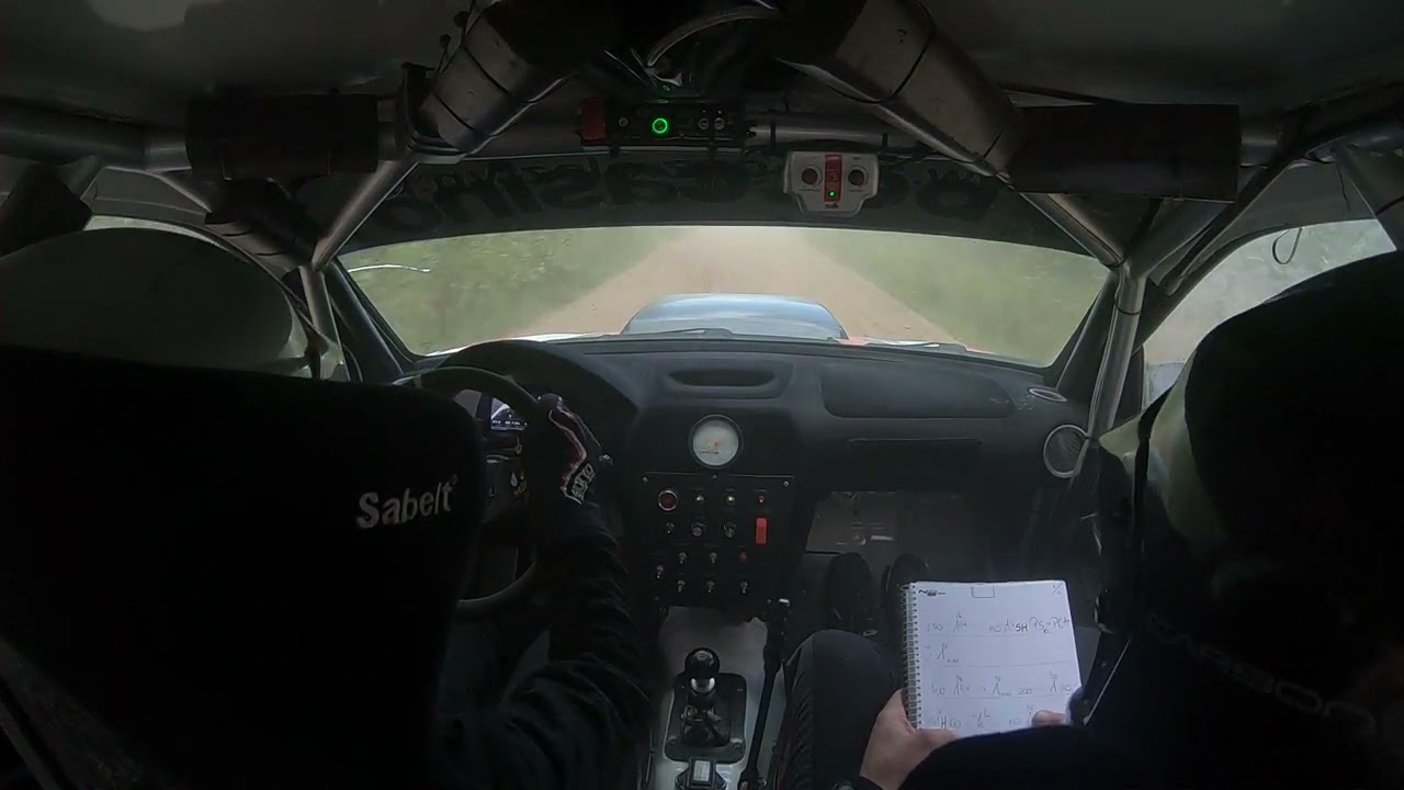 7 BET RALLY LAZDIJAI 2024. SS 12 15,27km PREDKO/JURGAŁA SUBARU IMPREZA STI N12 PRODRIVE ONBOARD