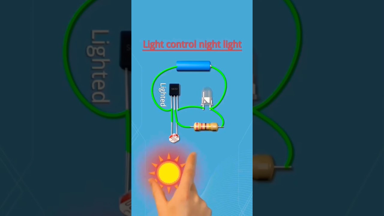 Automatic light sensor switch || LDR project.