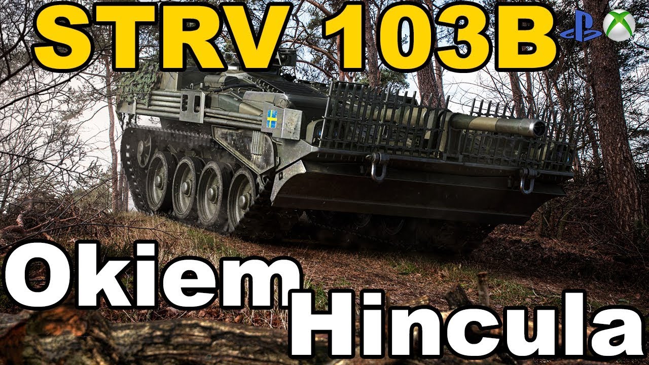 Strv 103B Okiem Hincula World of Tanks Xbox One/Ps4