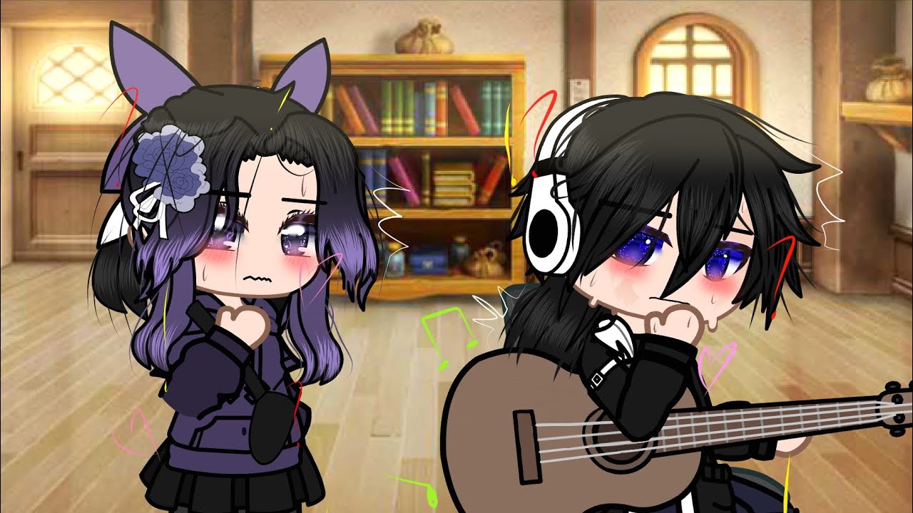 Love at first sight💜💙//giyushino//kny//Valentine special??//