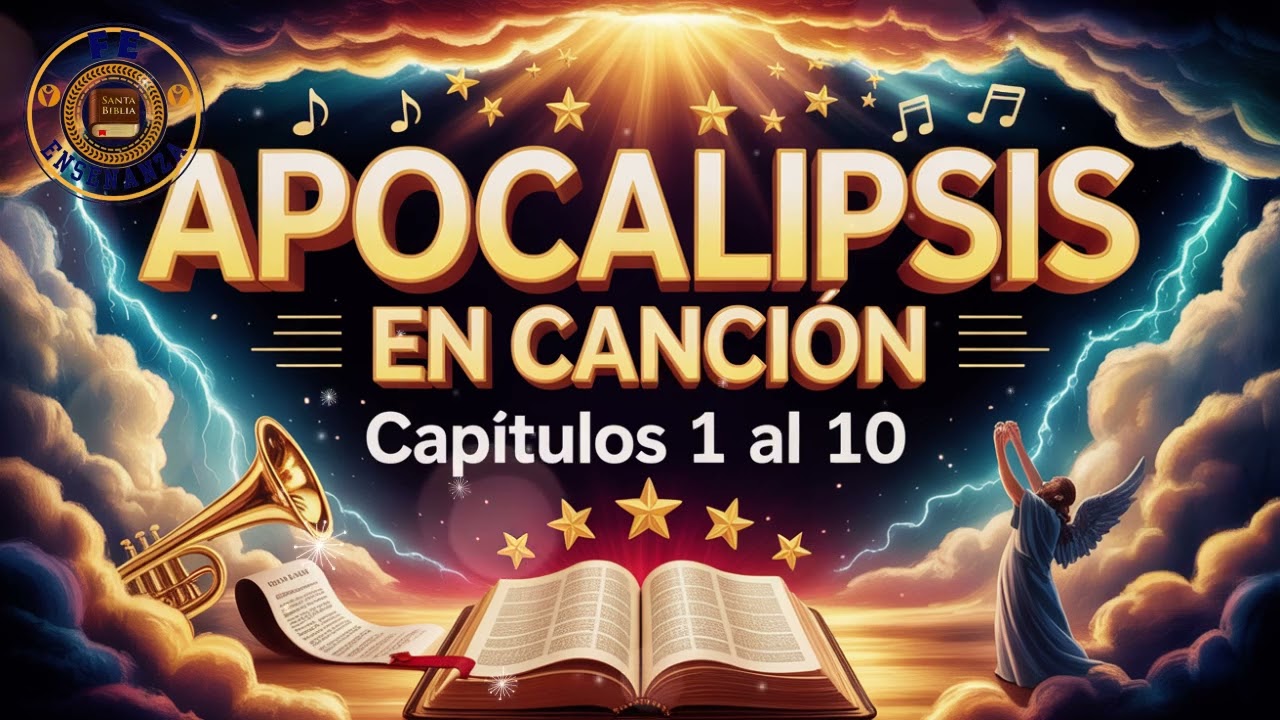 🎤 APOCALIPSIS  en CANCION 📖 Capítulos 1 al 10 | Profecía Cantada con Poder Celestial 🔥 | RVR1960