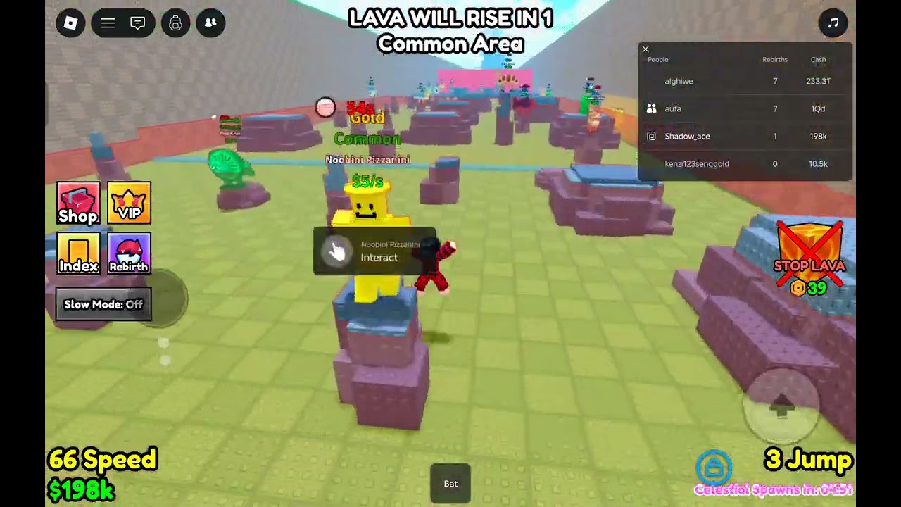 Survive Lava for Brainrots 🌋💀 | Pure Chaos!
