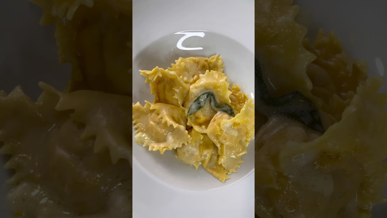TORTELLI DI ZUCCA MANTOVANI #cuisineitalienne #pasta #pastarecipe #cooking