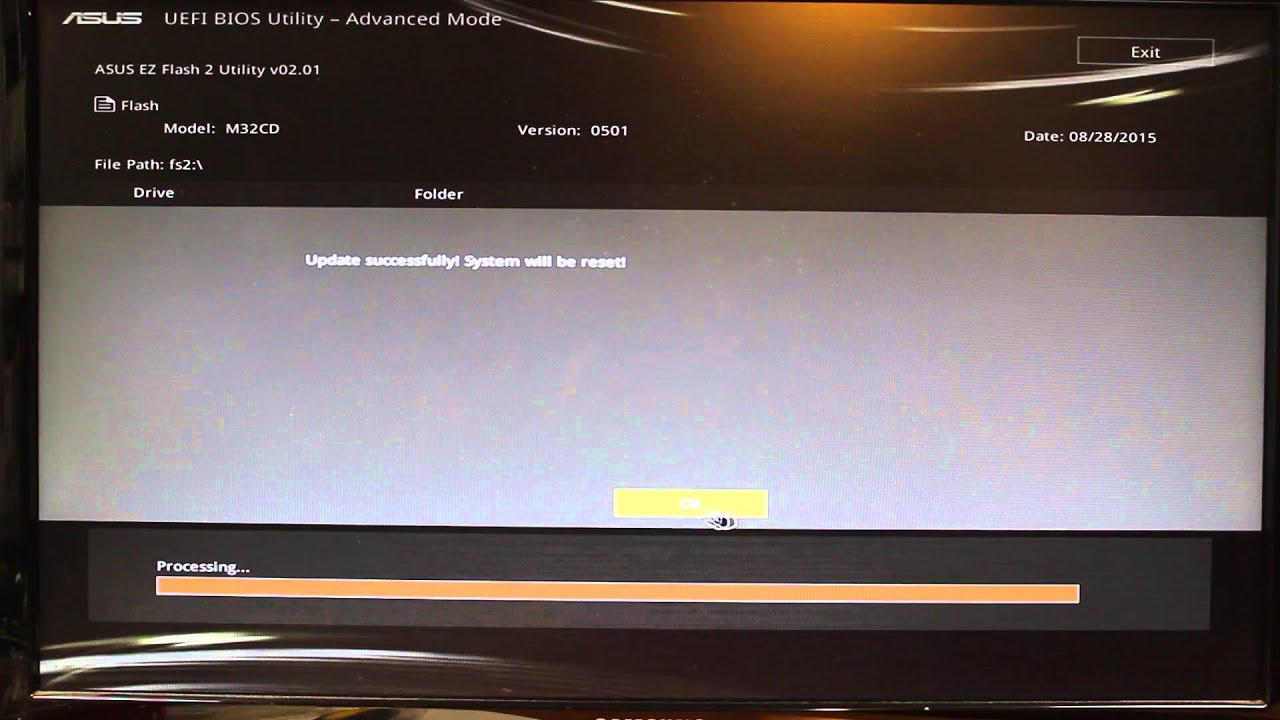 HOWTO: ASUS M32CD BIOS Update - Read Description
