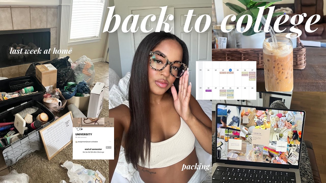 PREPARING FOR COLLEGE 🏫 | packing for college, back to school reset, new semester, senior year