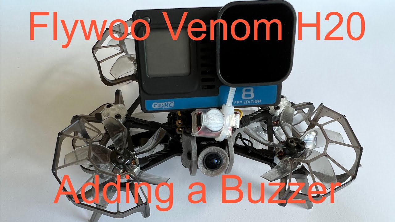 Flywoo Venom H20 - Adding a Buzzer