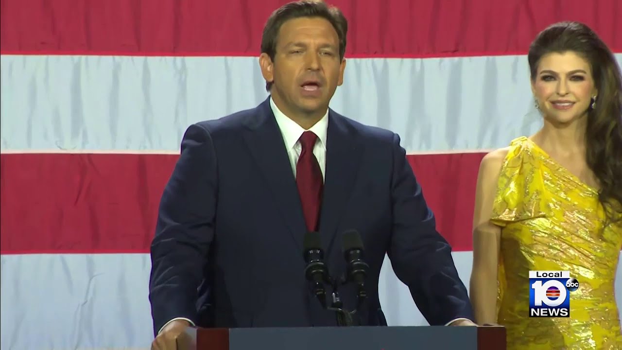 Florida governor's race: Ron DeSantis wins a second term, promises freedom to Floridians