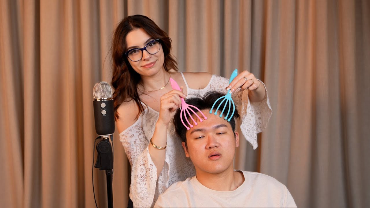 French girl gives me ASMR 💆🏻