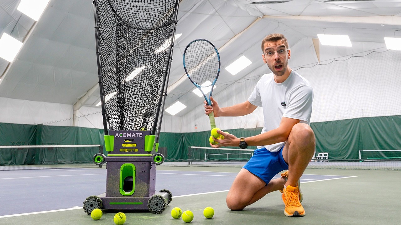 TENNIS contro un ROBOT al CES 2026