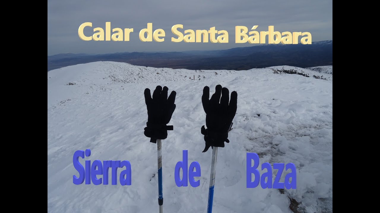 Calar de Santa Bárbara con su manto invernal