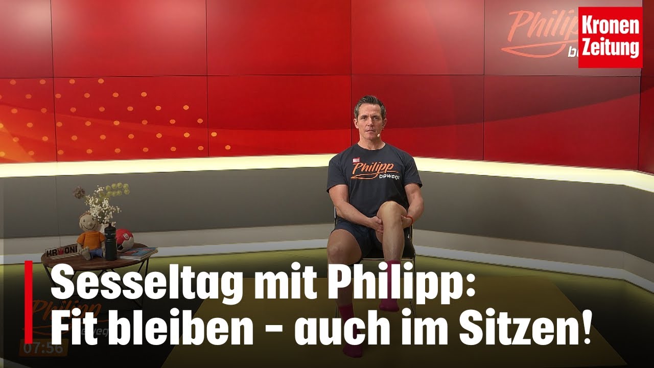 Philipp bewegt am 19.12.: Fit bleiben - auch im Sitzen
