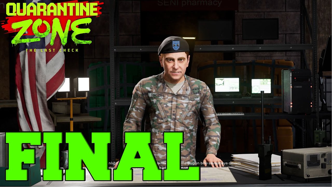 BİTTİ Mİ ? I QUARANTINE ZONE THE LAST CHECK I FİNAL