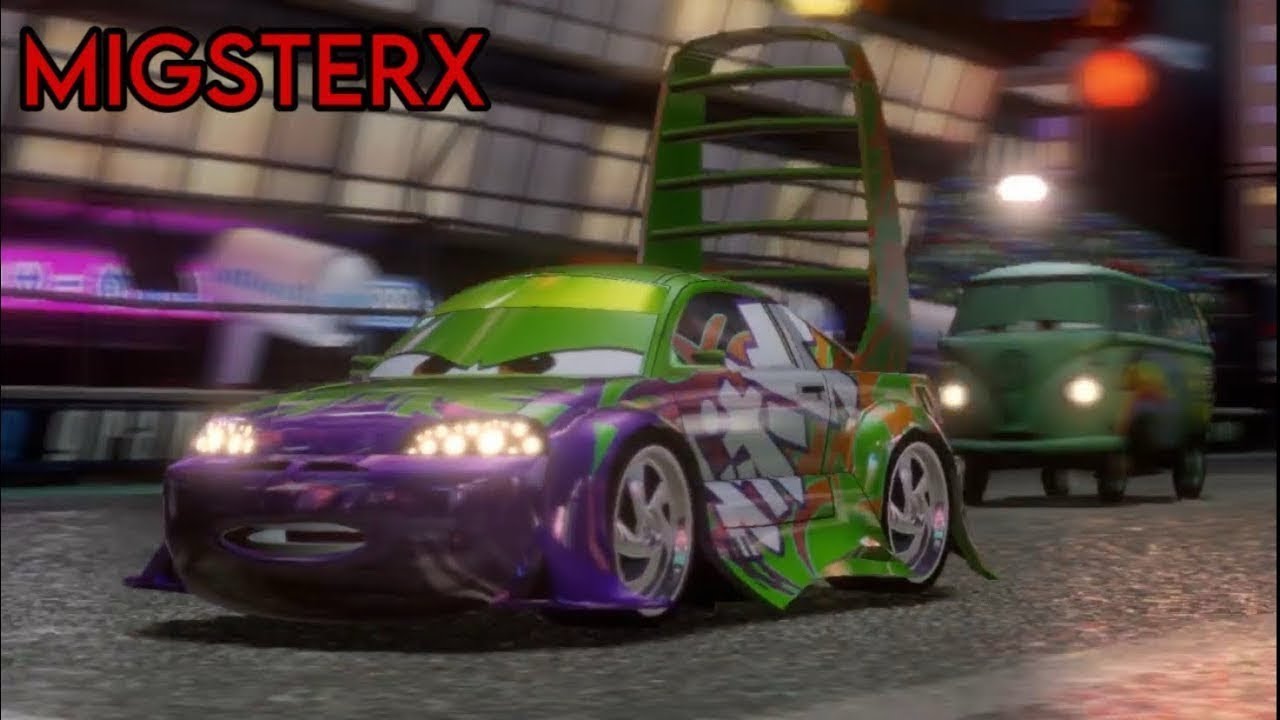 Cars 2: The Video Game Gina Strip Gameplay as Wingo | MigsterX