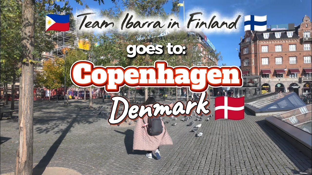 Vlog #7 - Team Ibarra goes to Copenhagen, Denmark | Life of a Filipino Family in Finland 🇵🇭 🇫🇮