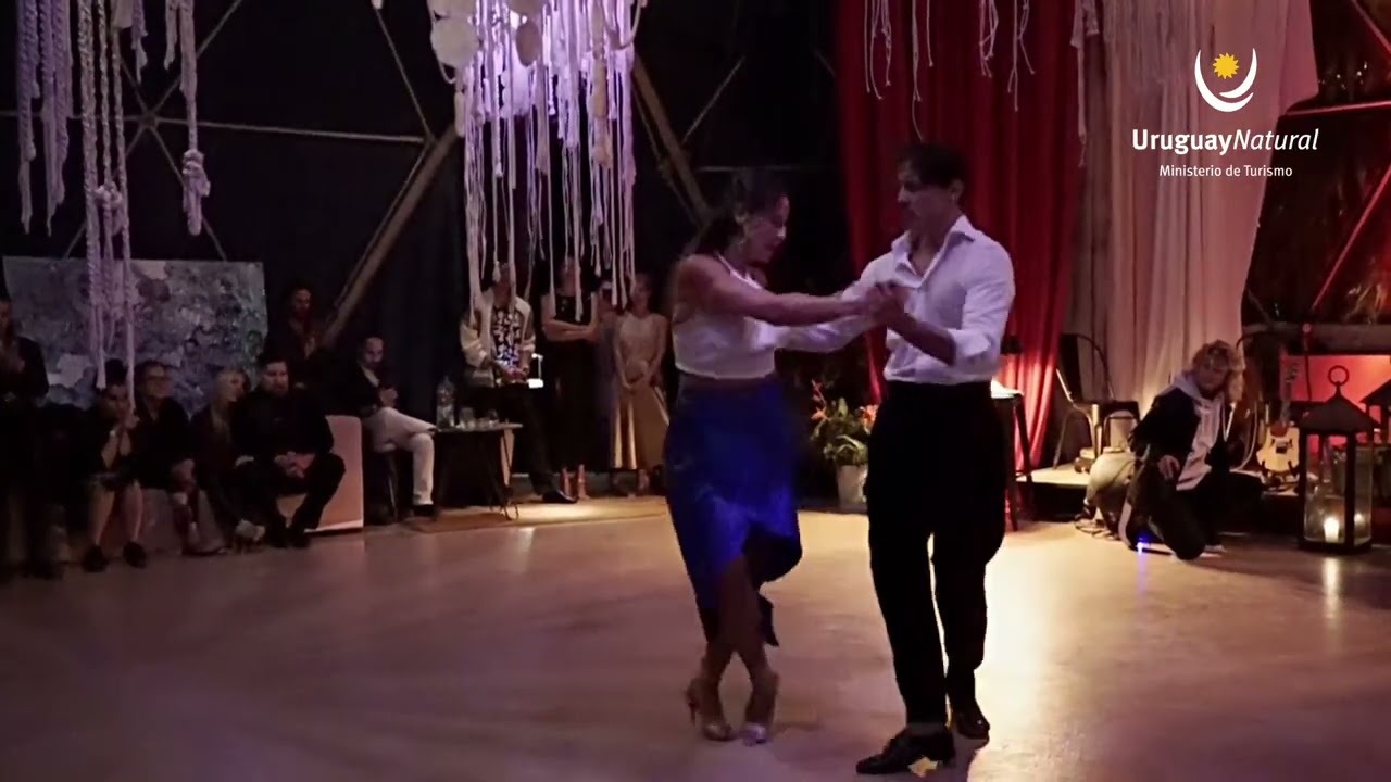 Johana Copes & David Palo en el cierre del Ladys Tango Festival Uruguay