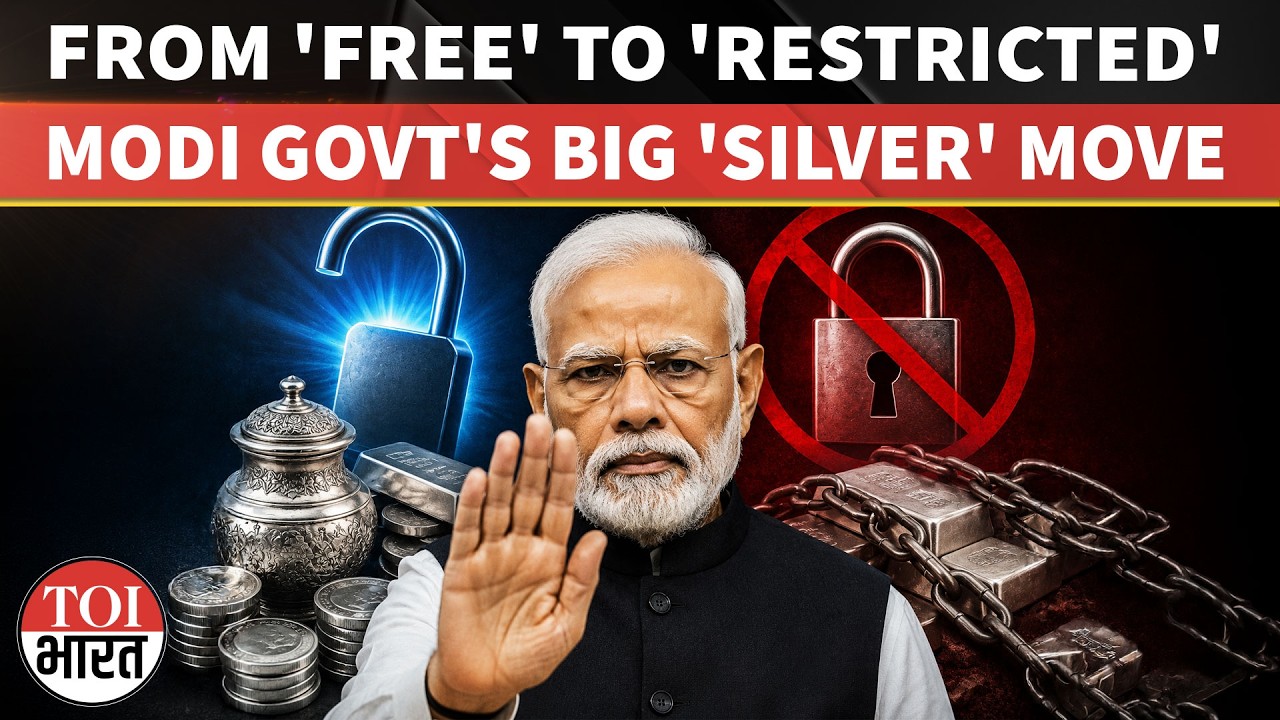 Modi Govt Restricts Silver Bar Imports With Immediate Effect; 99.9% Purity Category Now Needs Permit