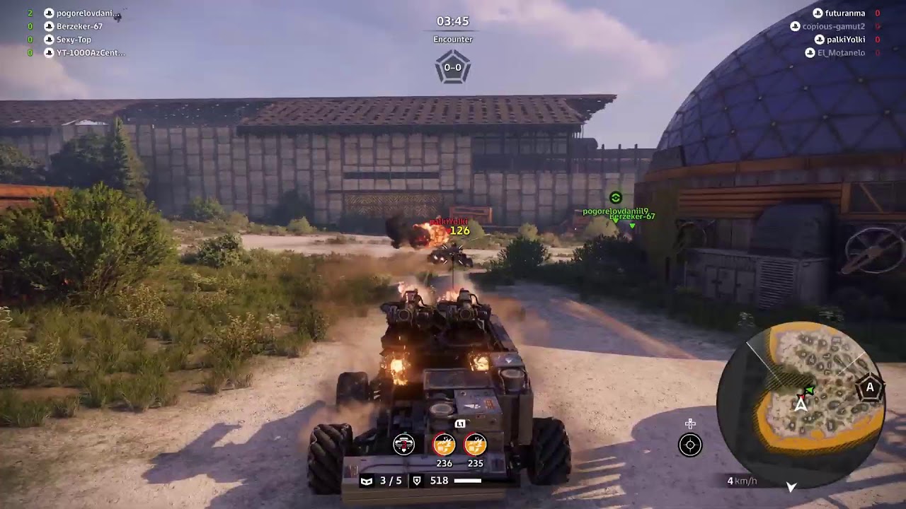 Crossout battle for uranium