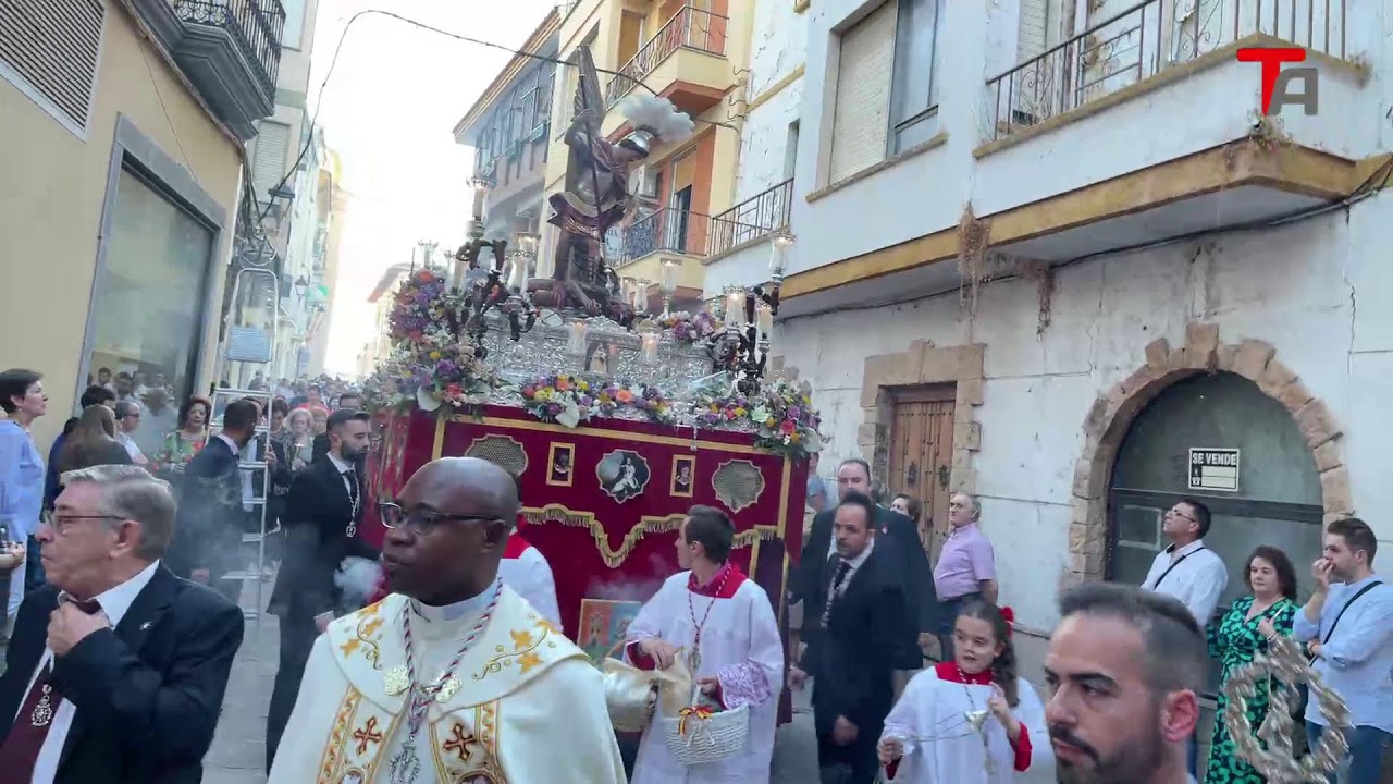 Procesión de San Miguel Arcángel en Torredelcampo
