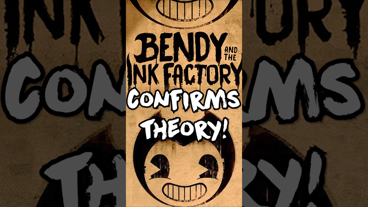 Bendy and the Ink Factory CONFIRMS fan theory! #bendy #bendyandtheinkmachine #batiff #batim #batdr