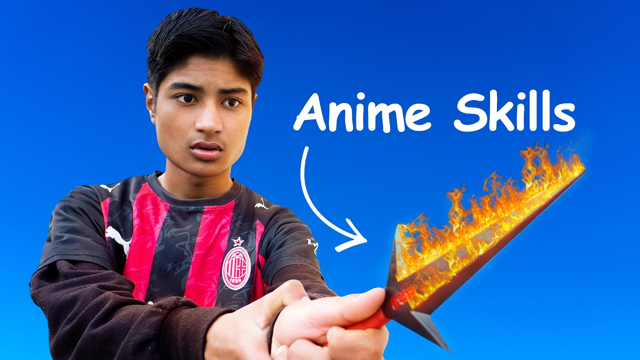 LVL 1 VS LVL 100 Anime Skills Pt2