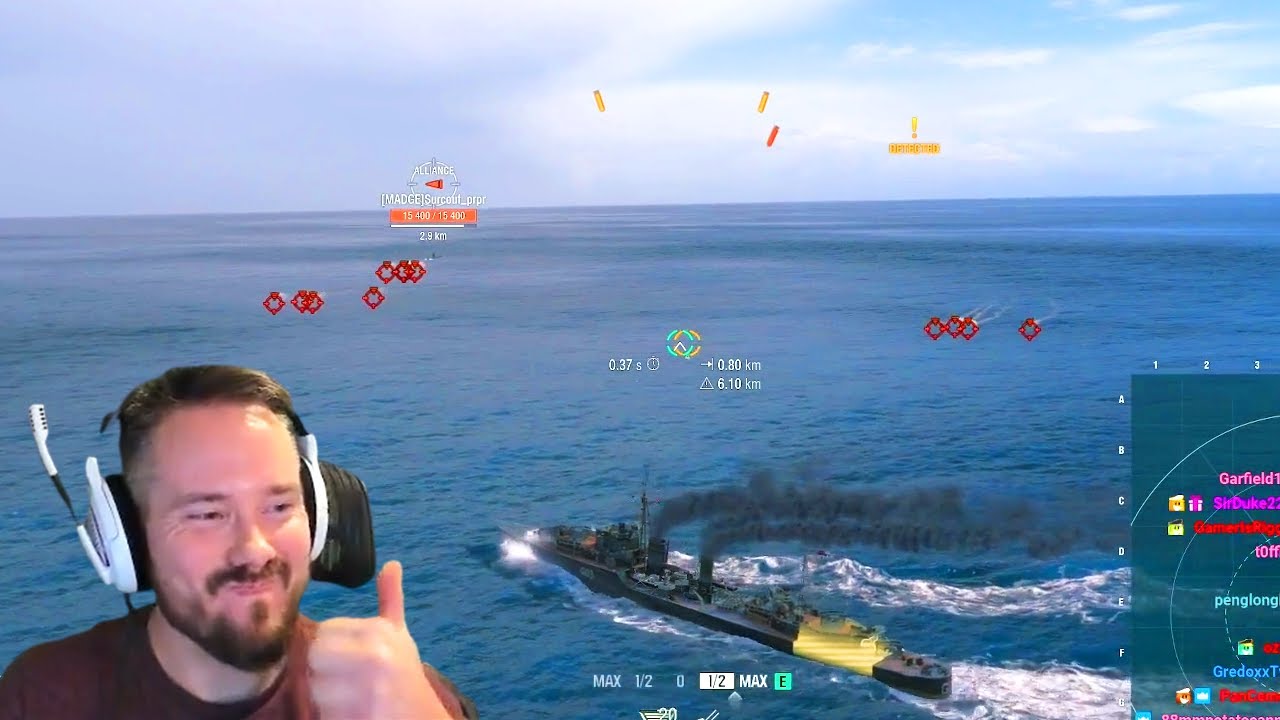 Dodging Alliance torps