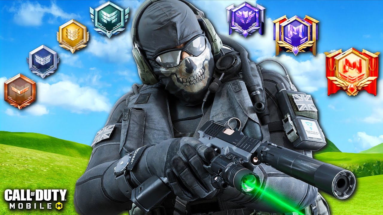 1 на 1 против КАЖДОГО РАНГА в COD MOBILE