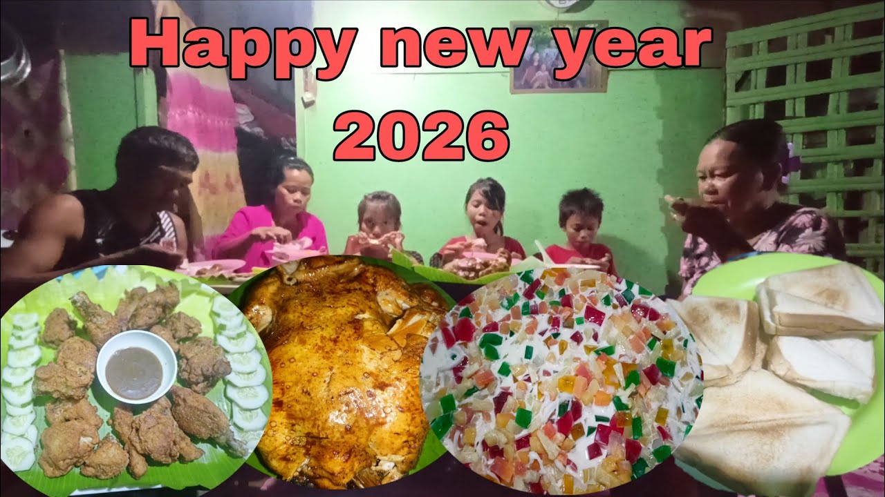 Nagluto ng handa para sa new year