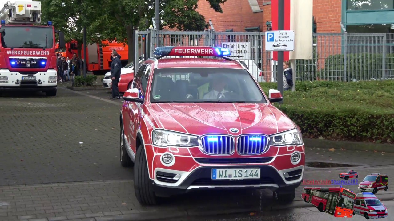 KdoW 50/01 + TMB WF Infraserv Wiesbaden + FLF 60/26-02 US ARMY FIRE RESCUE Wiesbaden
