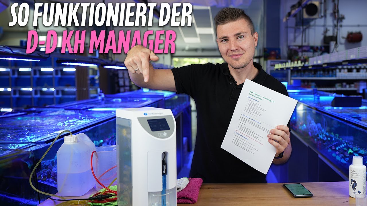 So funktioniert der D-D KH Manager - PlanktonPlus Aquaristik