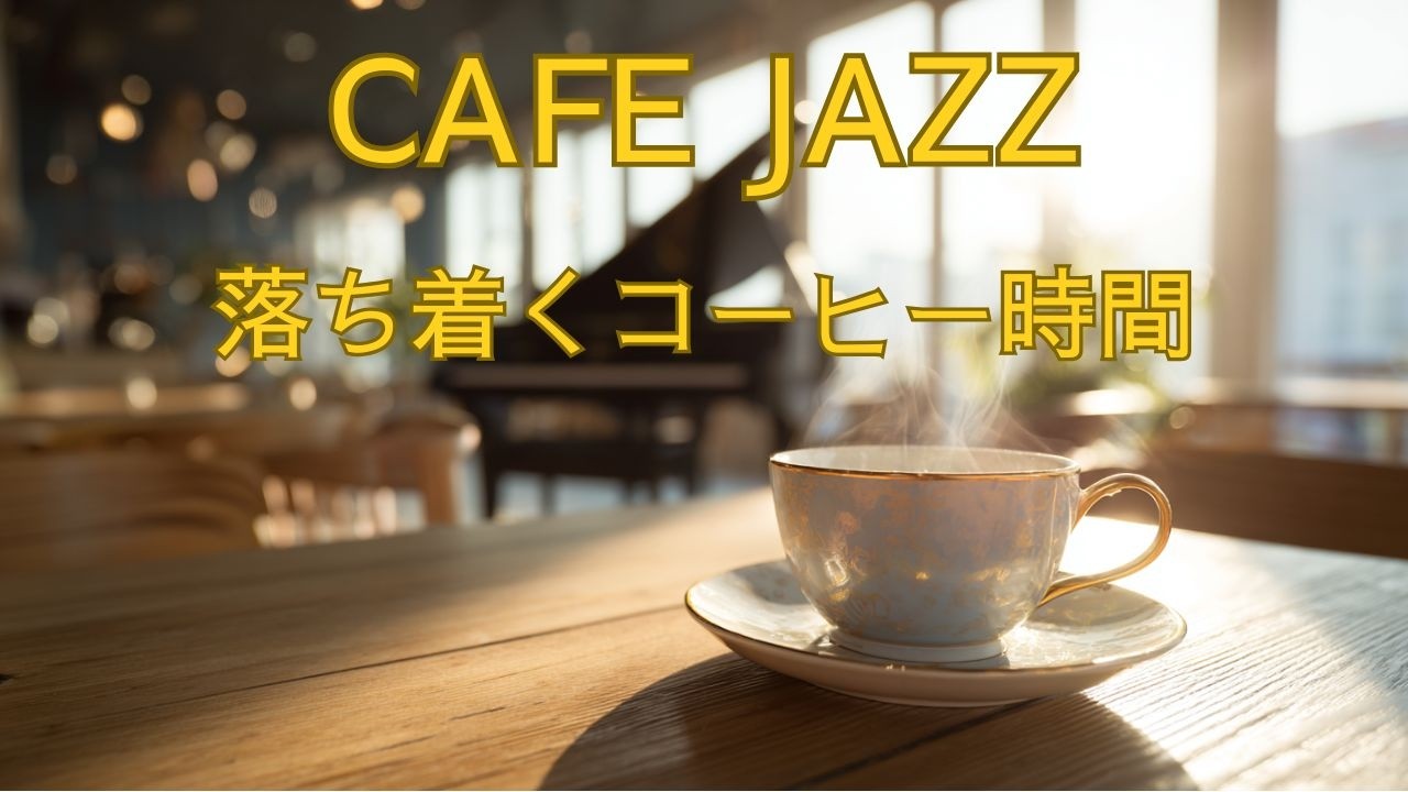 朝のCAFE JAZZ｜心ほどける朝カフェ｜大人のためのリラックスBGM