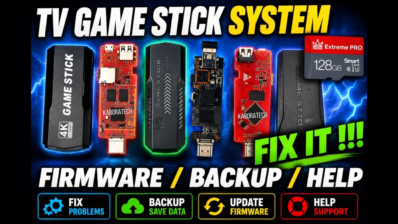 How To Fix Game Stick Lite 4k Not Working Or Turning On