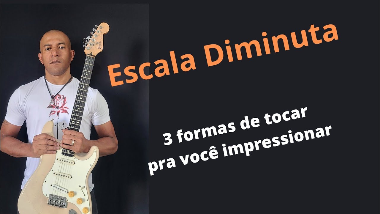 ESCALA DIMINUTA EM 3 FORMAS - 
